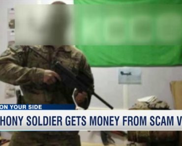 A Phony Soldier Scams A Woman Into Giving Him $1,000 For His 'Service' To The Country.